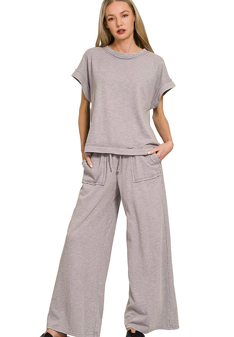 #18 Short Sleeve Pants Set