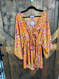 #24 Floral Swimsuit Cover up