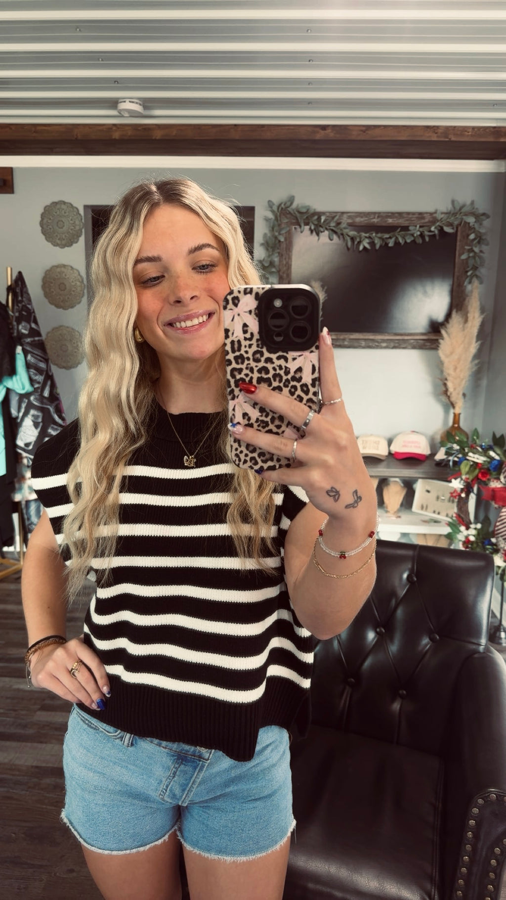#17 Striped Knitted Sweater