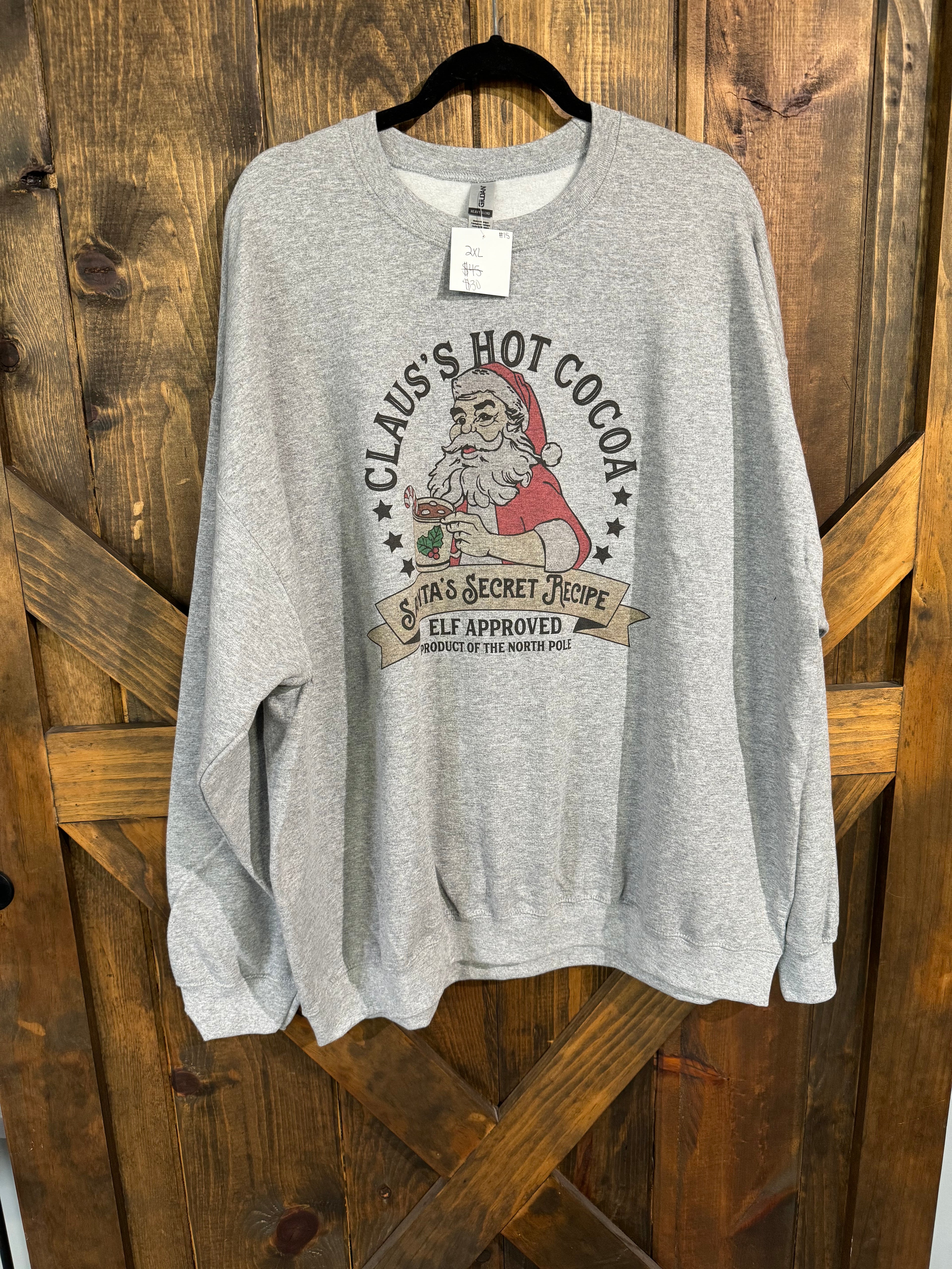 #15 Plus Size Christmas Sweatshirt