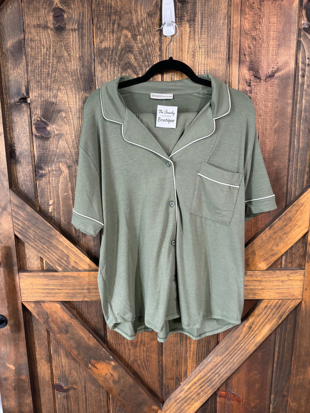 #94 Green Pj Set