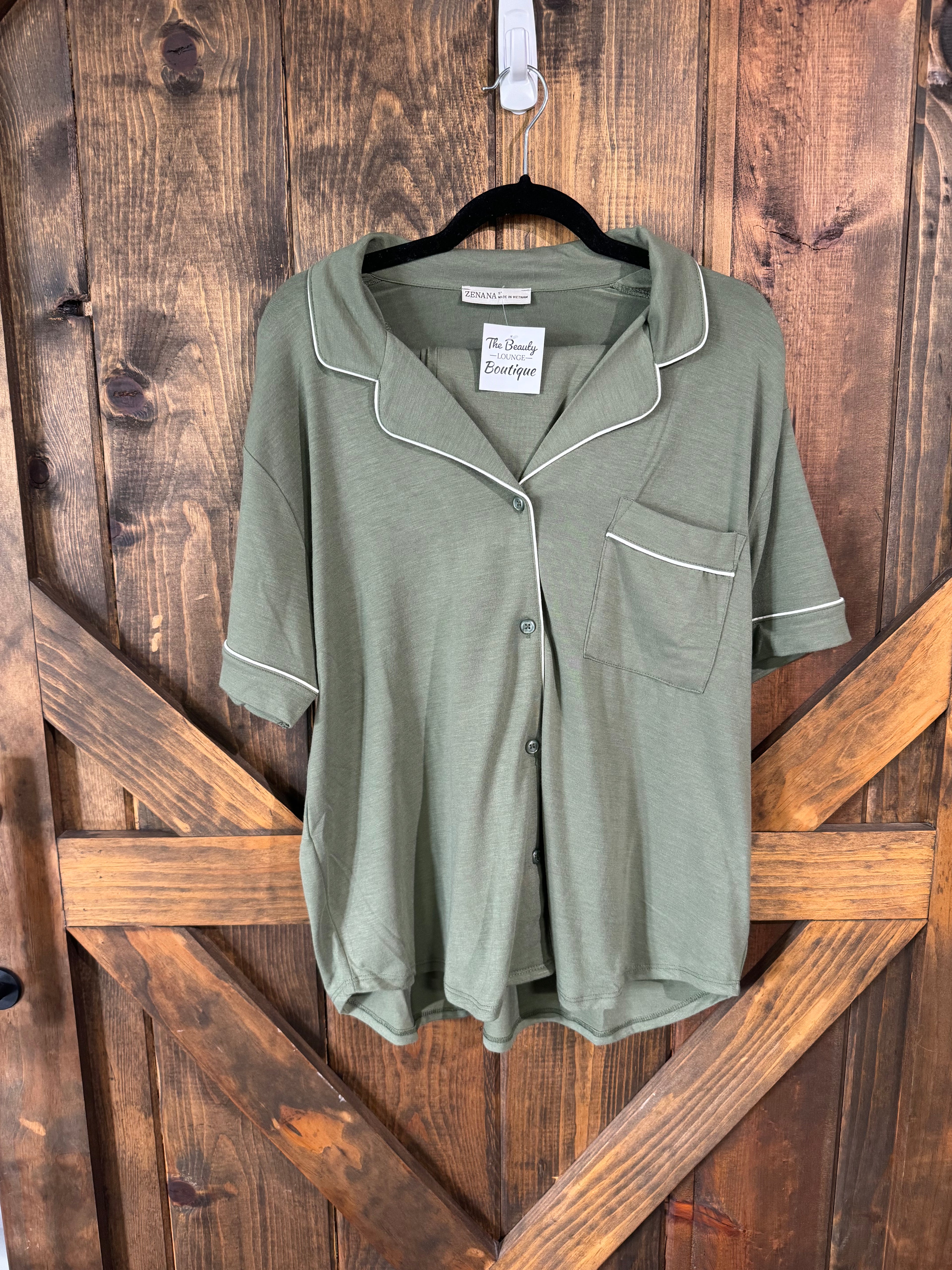 #94 Green Pj Set