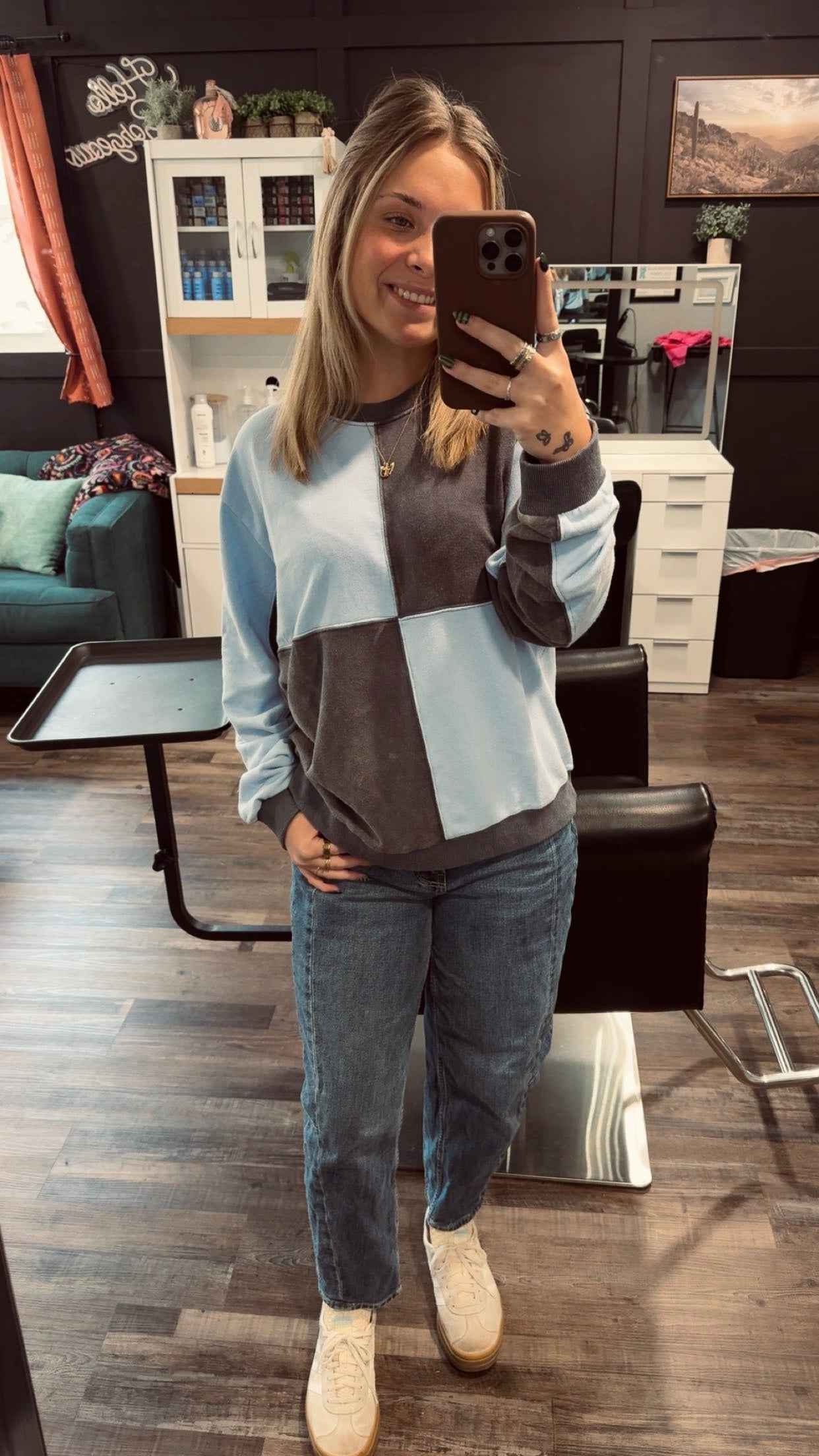 Color Block Sweatshirt