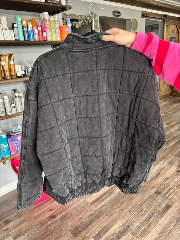 Oversized Quilted Jacket