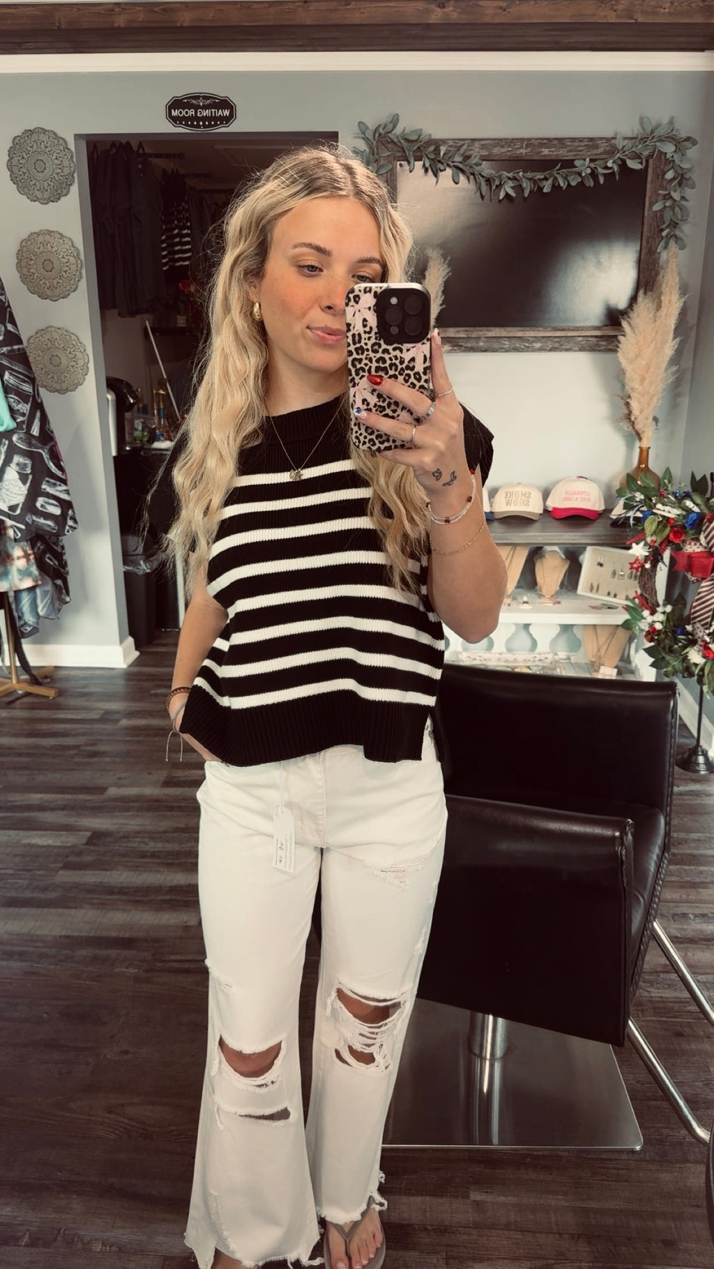 #17 Striped Knitted Sweater