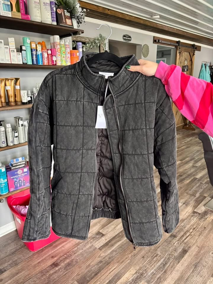 Oversized Quilted Jacket