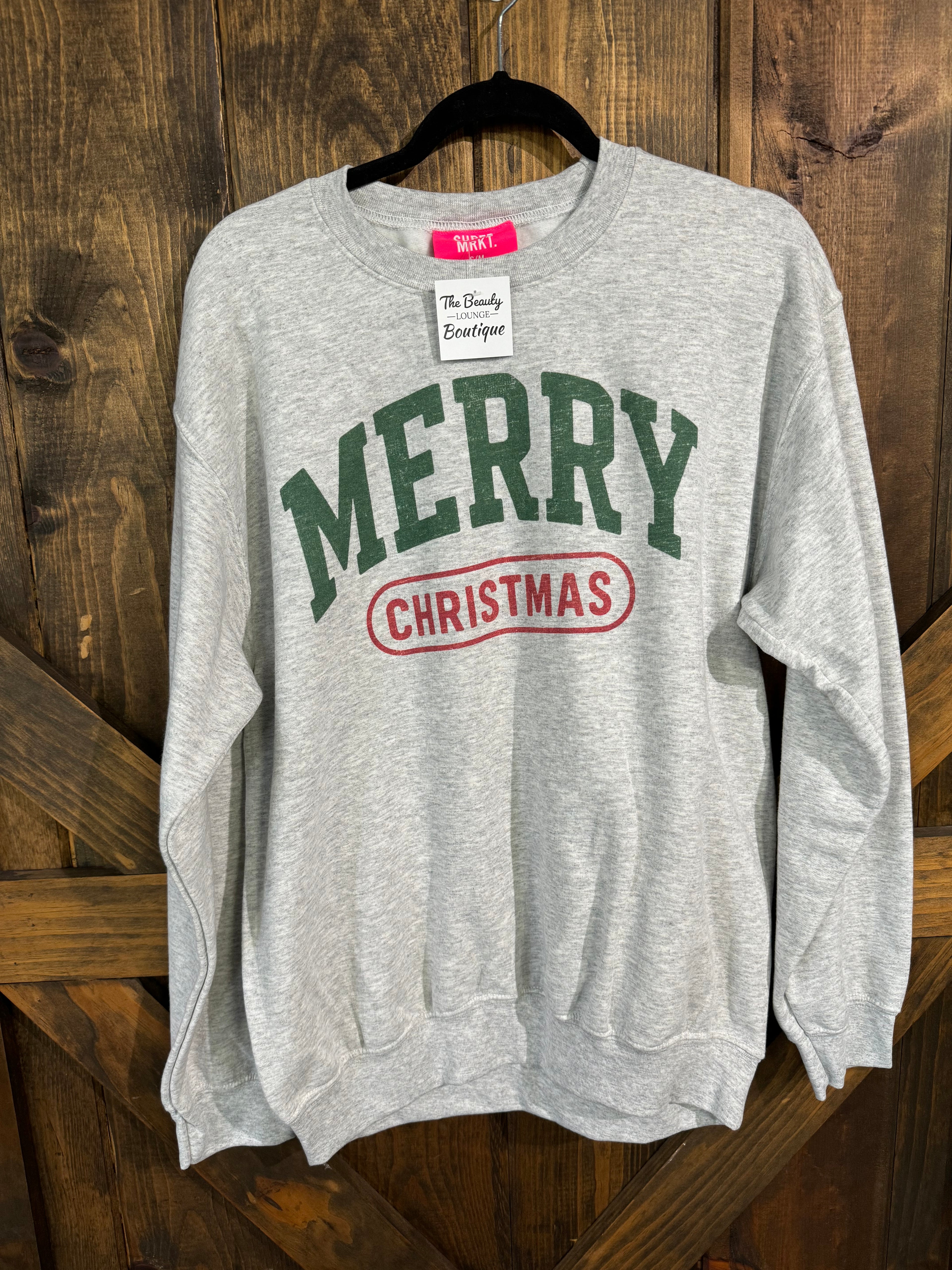 #123 Merry Christmas Sweatshirt